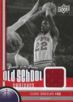 2009-10 Greats Of The Game Old School Swatches #OS11 Clyde Drexler