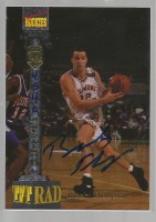 1994 Signature Rookies Tetrad Autographs #77 Brooks Thompson