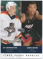 2002-03 UD SuperStars #269 Jay Bouwmeester/ Caron Butler