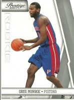 2010-11 Prestige #217 Greg Monroe