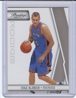 2010-11 Prestige #221 Cole Aldrich
