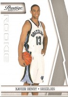 2010-11 Prestige #222 Xavier Henry