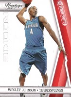 2010-11 Prestige Bonus Shots Orange #214 Wesley Johnson