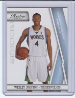 2010-11 Prestige Draft Picks Light Blue #154 Wesley Johnson