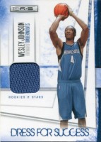 2010-11 Rookies And Stars Dress For Success Materials #4 Wesley Johnson