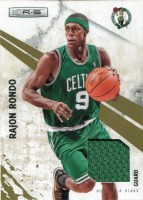 2010-11 Rookies And Stars Gold Materials #3 Rajon Rondo