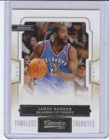 2009-10 Classics Timeless Tributes Silver #163 James Harden