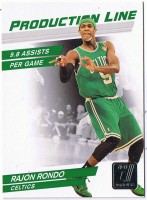2010-11 Donruss Production Line #44 Rajon Rondo