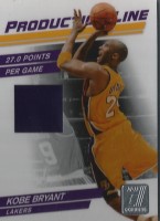 2010-11 Donruss Production Line Materials #4 Kobe Bryant