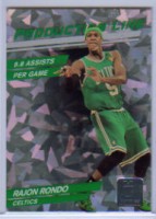 2010-11 Donruss Production Line Rack Packs #44 Rajon Rondo