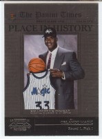 2010-11 Playoff Contenders Patches Place In History #18 Shaquille O'Neal