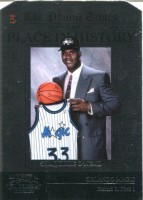 2010-11 Playoff Contenders Patches Place In History Silver Die-Cut #18 Shaquille O'Neal