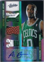 2010-11 Absolute Memorabilia Rookie Premiere Materials NBA Spectrum Prime Signatures #169 Avery Bradley