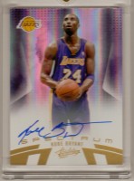 2010-11 Absolute Memorabilia Spectrum Gold Signatures #5 Kobe Bryant