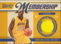 2010-11 Classics Membership Materials #12 Kobe Bryant