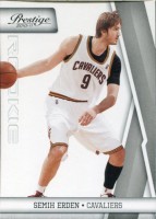 2010-11 Prestige #249 Semih Erden