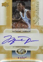 2011 UD All Time Greats Signatures #AGSMJ3 Michael Jordan