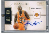 2010-11 Playoff National Treasures All NBA Signatures #23 Kobe Bryant