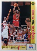 1991-92 Upper Deck International Spanish #176 Michael Jordan FIN