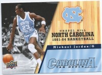 2010-11 Upper Deck North Carolina #43 Michael Jordan 