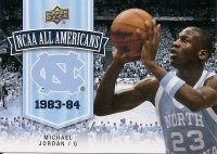 2010-11 Upper Deck North Carolina #111 Michael Jordan AA 