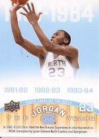 2010-11 Upper Deck North Carolina #166 Michael Jordan JY 