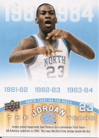 2010-11 Upper Deck North Carolina #174 Michael Jordan JY 