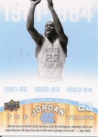 2010-11 Upper Deck North Carolina #177 Michael Jordan JY 