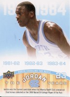 2010-11 Upper Deck North Carolina #179 Michael Jordan JY 