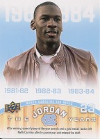 2010-11 Upper Deck North Carolina #183 Michael Jordan JY 
