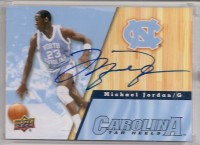 2010-11 Upper Deck North Carolina Autographs #43 Michael Jordan