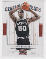 2012-13 Threads Century Greats #15 David Robinson