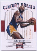 2012-13 Threads Century Greats #17 James Worthy