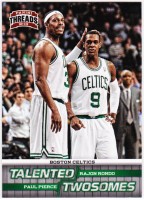 2012-13 Threads Talented Twosomes #4 Paul Pierce/Rajon Rondo
