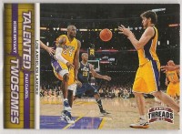 2012-13 Threads Talented Twosomes #5 Kobe Bryant/Pau Gasol