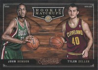 2012-13 Timeless Treasures Rookie Matchups #7 John Henson/Tyler Zeller