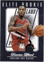 2012-13 Elite #257 Damian Lillard
