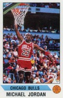 1990-91 Panini Stickers Greek #91 Michael Jordan