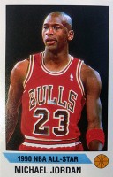 1990-91 Panini Stickers Greek #G Michael Jordan AS