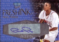 2012-13 Fleer Retro 99-00 Ultra Fresh Ink #UFIPP Paul Pierce