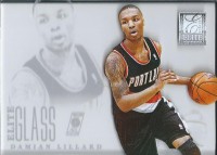 2012-13 Elite Series Elite Glass #7 Damian Lillard