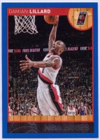 2013-14 Hoops Blue #106 Damian Lillard