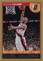 2013-14 Hoops Gold #106 Damian Lillard