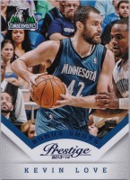2013-14 Prestige Bonus Shots Blue #74 Kevin Love