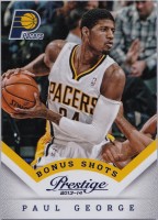 2013-14 Prestige Bonus Shots Blue #5 Paul George