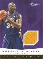 2013-14 Prestige True Colors Materials #67 Shaquille O'Neal