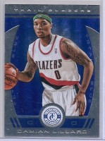 2013-14 Totally Certified Blue #8 Damian Lillard