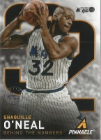 2013-14 Pinnacle Behind The Numbers Artists Proofs #20 Shaquille O'Neal