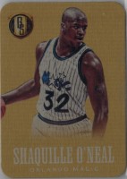 2013-14 Gold Standard Metal Cards #36 Shaquille O'Neal