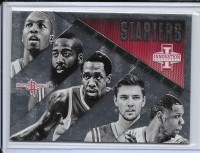 2013-14 Innovation Starters #28 Dwight Howard/James Harden/Patrick Beverley/Chandler Parsons/Terrence Jones